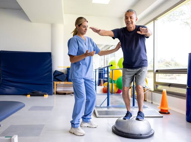 Robotic Balance Rehabilitation Training