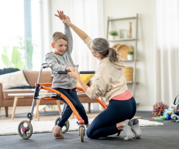 Child Physiotherapy Session