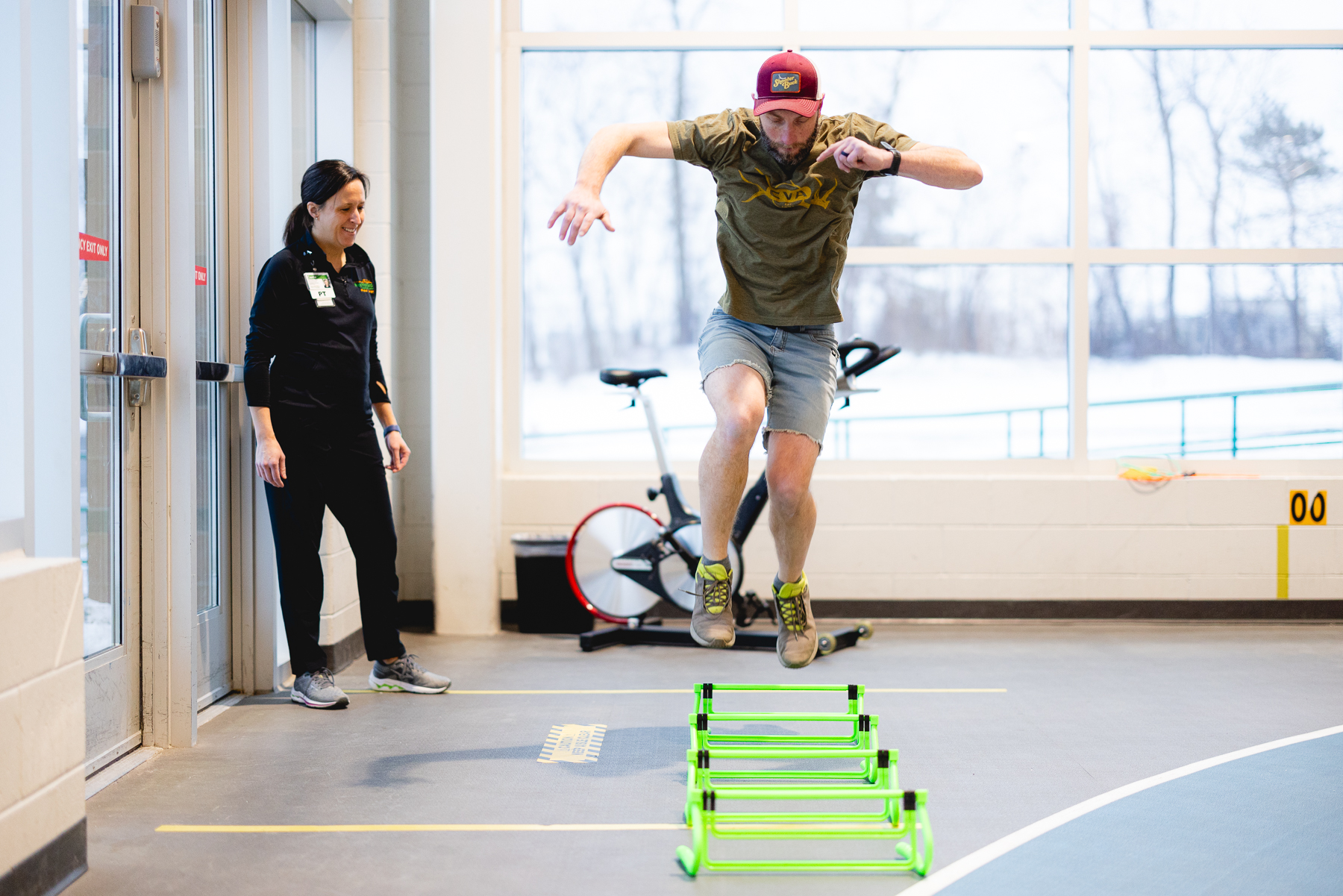 Athlete Physiotherapy Session
