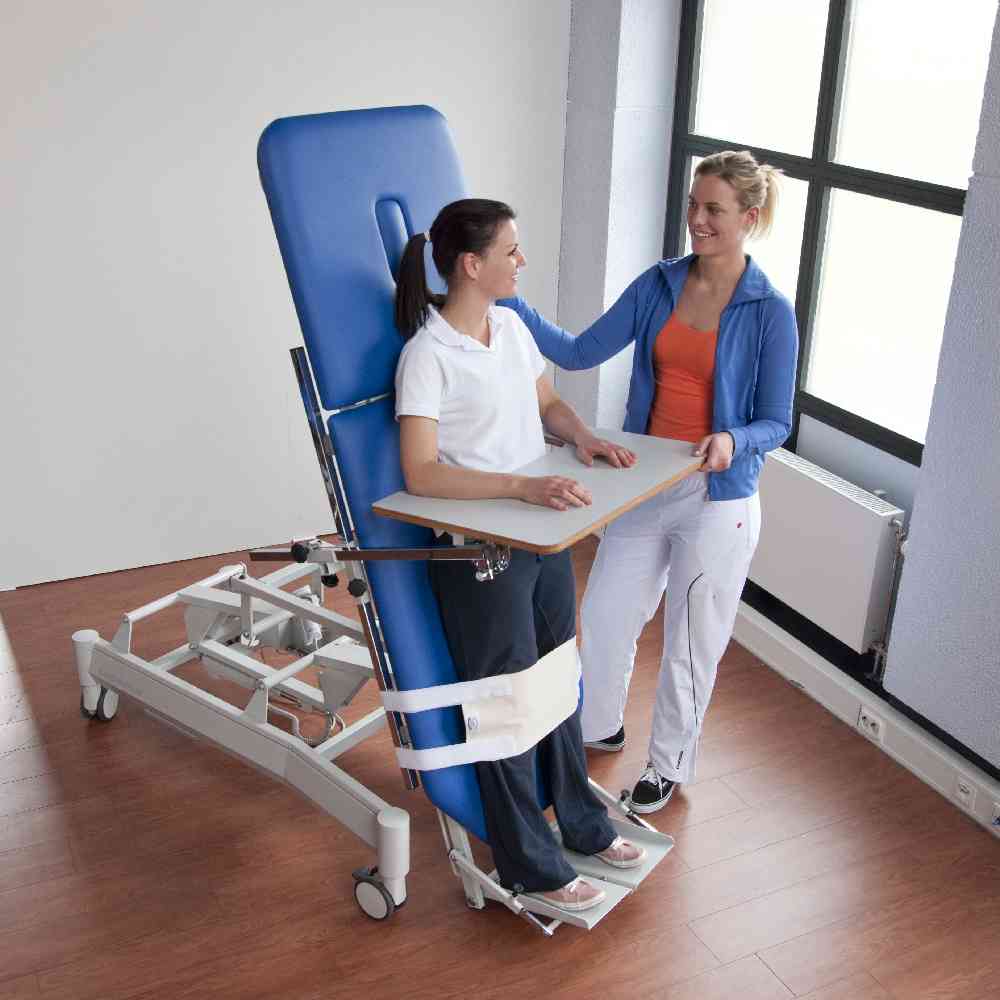 Tilt Table Therapy Session