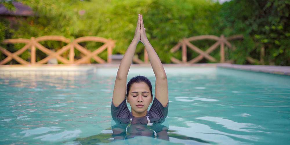 Aqua Yoga Therapy Session