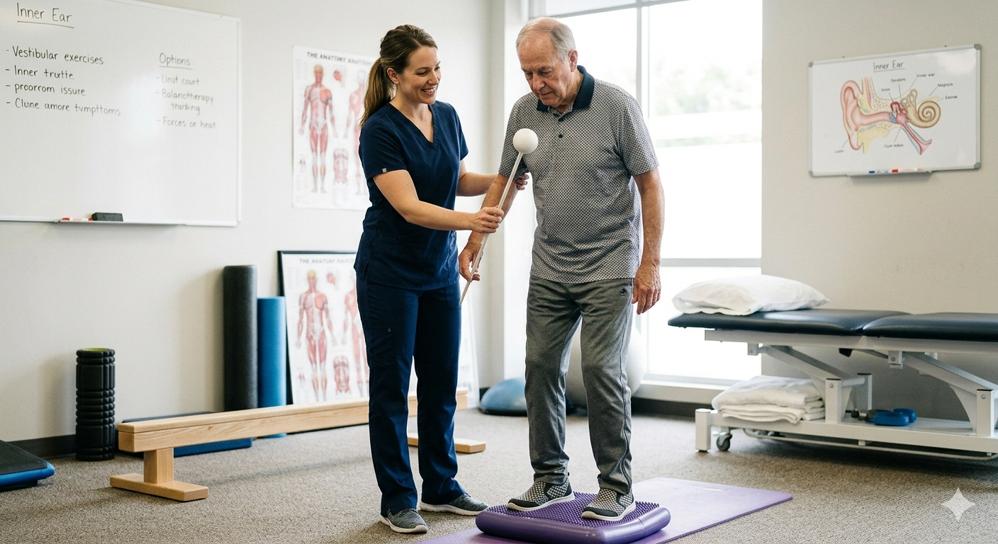 Vestibular Rehabilitation Therapy: Regaining Balance, Reducing Dizziness, and Restoring Confidence
