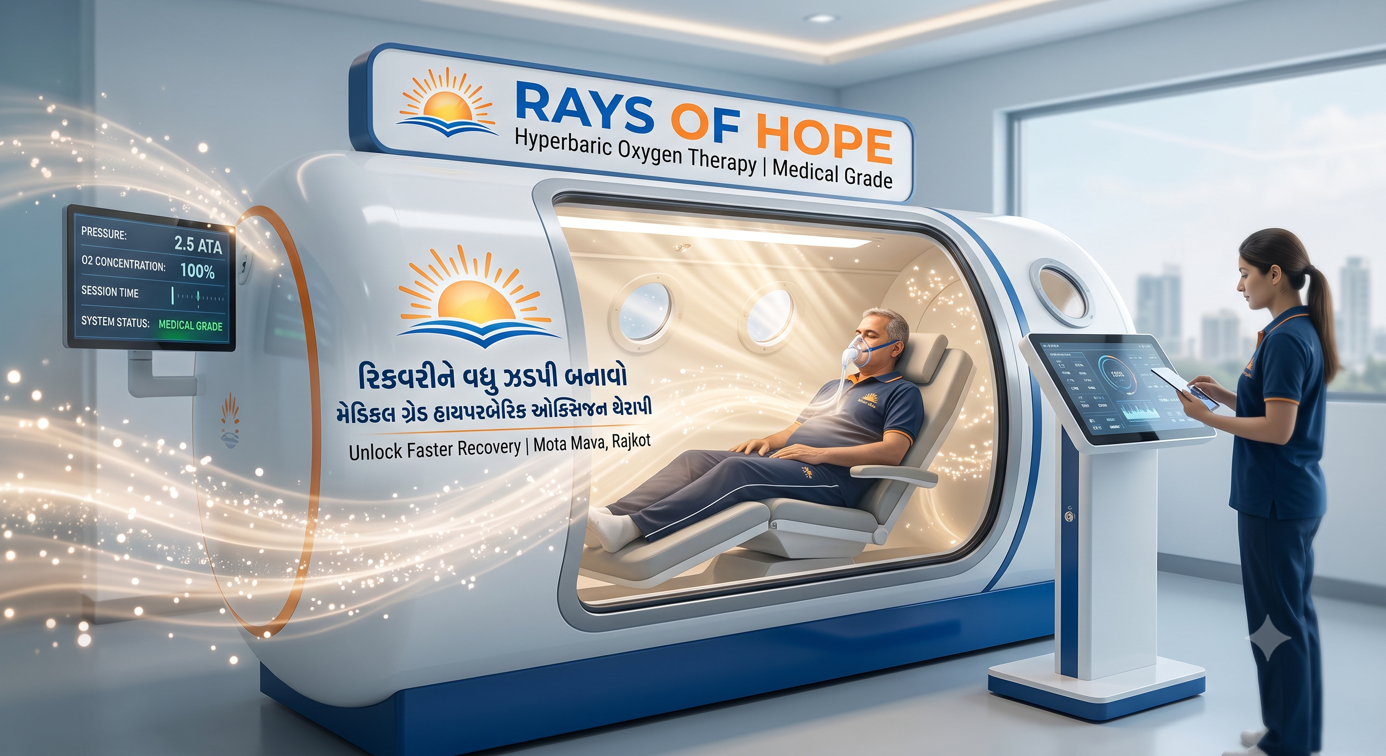 Unlocking Faster Recovery: The Power of Medical Grade Hyperbaric Oxygen Therapy (HBOT)